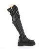 DemoniaCult - RENEGADE320 Platform overknee Boots - Black Product image